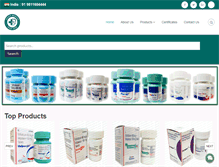 Tablet Screenshot of gandhimedicos.com